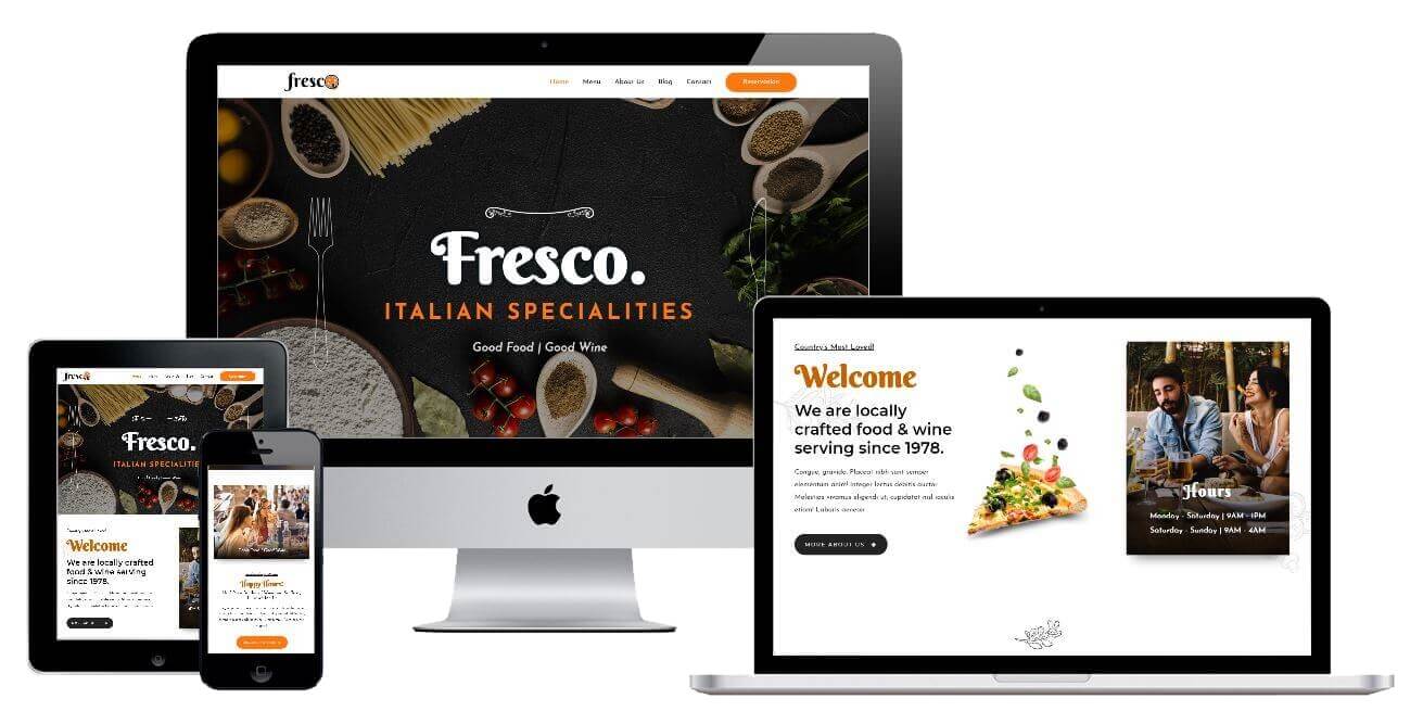 theme-restaurant-site-web
